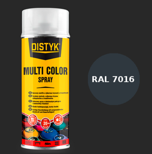 MULTI COLOR SPRAY 7016 antracitová šedá